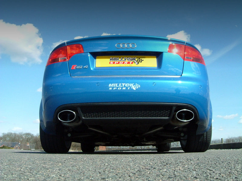Milltek Sport - Cat Back Exhaust (Multiple Options) Audi RS4 B7 (Saloon, Avant & Cabriolet)