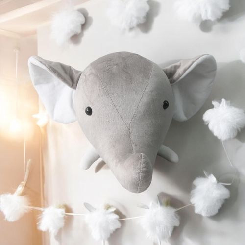 32CM ELEPHANT HEAD HANGER - InStock