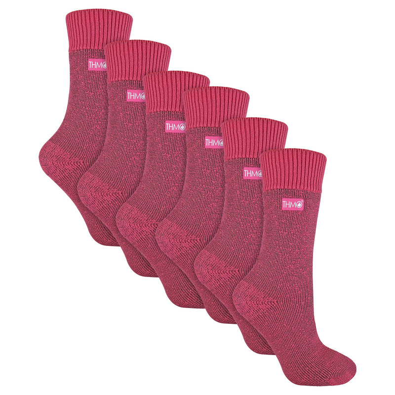Ladies Thick Winter Thermal Socks with Seamless Toe (Multipack Options)