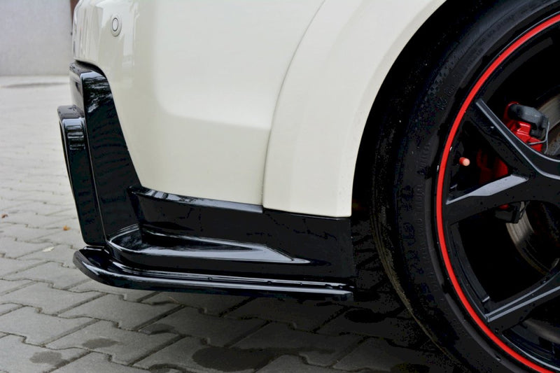 Maxton Design - REAR SIDE SPLITTERS HONDA CIVIC IX TYPE R (2015-2017)