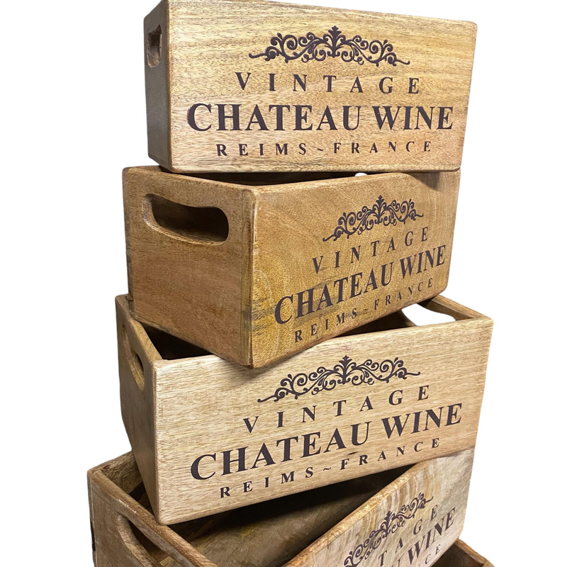 SET 5 WAXED BOXES