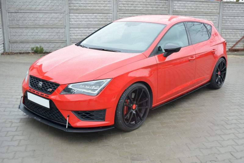 Maxton Design - RACING SIDE SKIRTS DIFFUSERS SEAT LEON III CUPRA / FR