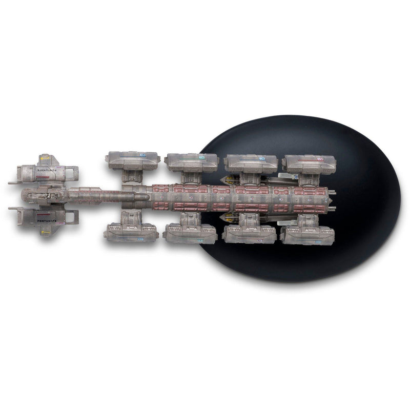 #49 ECS Fortunate Starship Model Die Cast Ship (Eaglemoss / Star Trek)