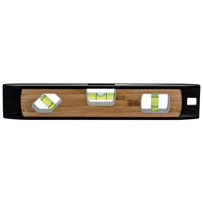 Bon Tool Aluminium and Bamboo Magnetic Torpedo Level