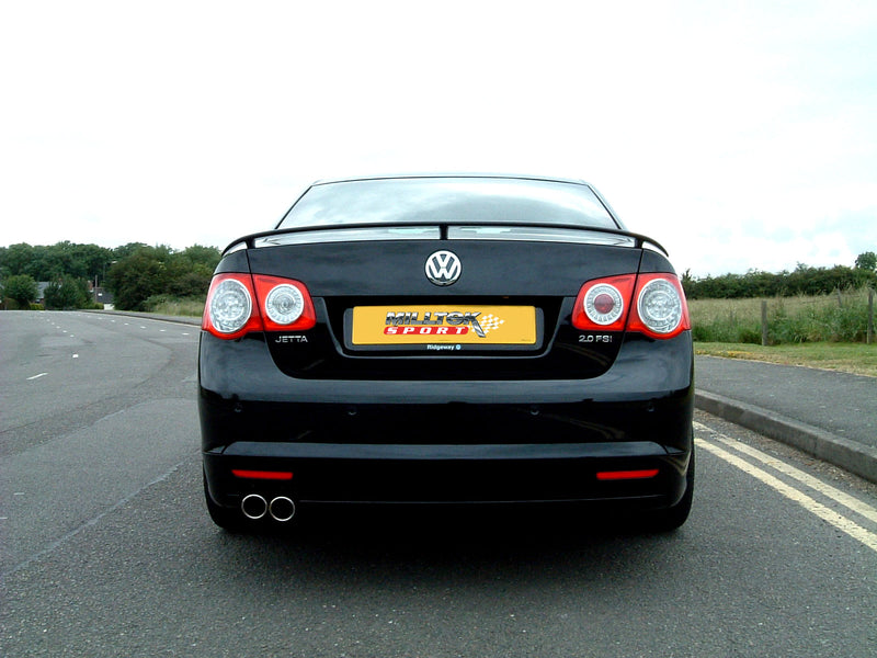 Milltek Sport - Volkswagen Jetta Mk5 GLI 2.0T FSI Cat Back Exhaust (Multiple Options)