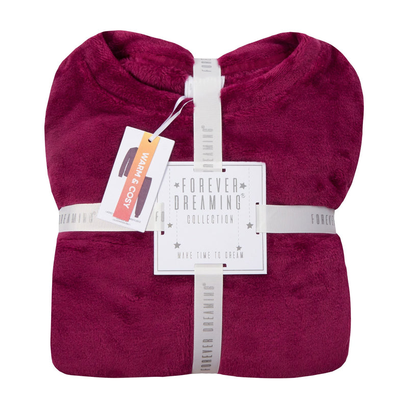 Ladies Warm Fleece Pyjama Sets with Long Sleeves | Loungewear Tops & Bottoms