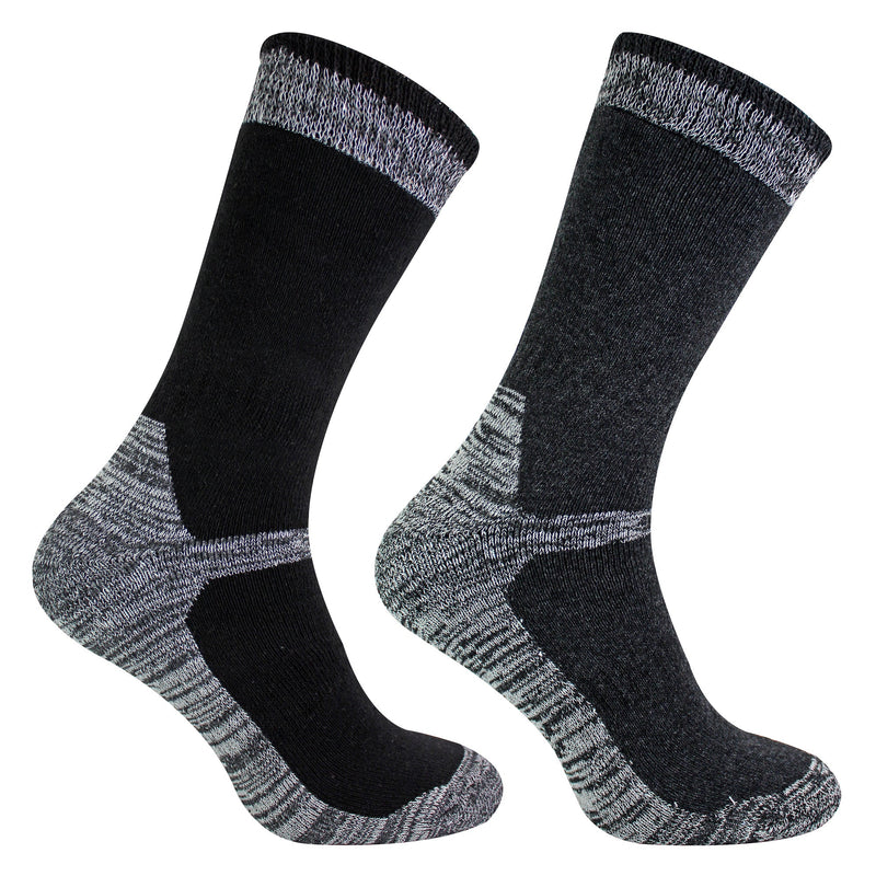 4 Pack Mens Cotton Reinforced Industrial Outdoor Work Socks