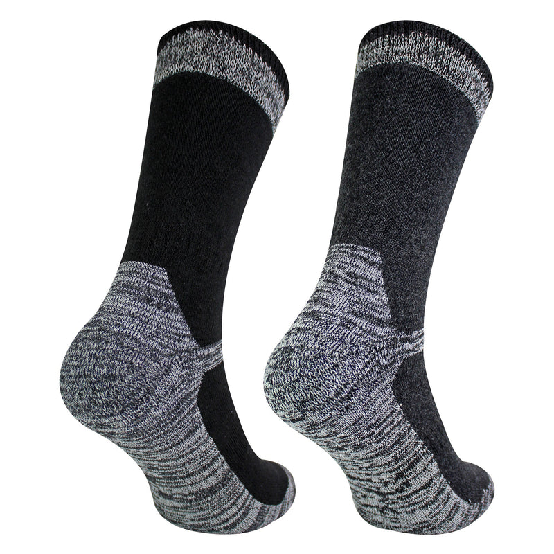 4 Pack Mens Cotton Reinforced Industrial Outdoor Work Socks