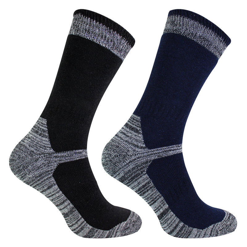 4 Pack Mens Cotton Reinforced Industrial Outdoor Work Socks