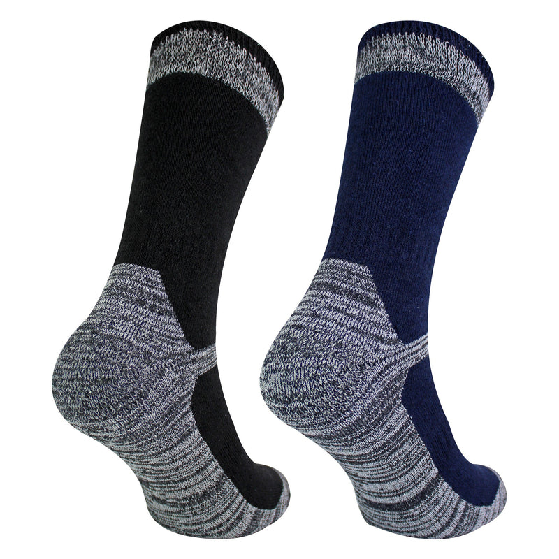 4 Pack Mens Cotton Reinforced Industrial Outdoor Work Socks