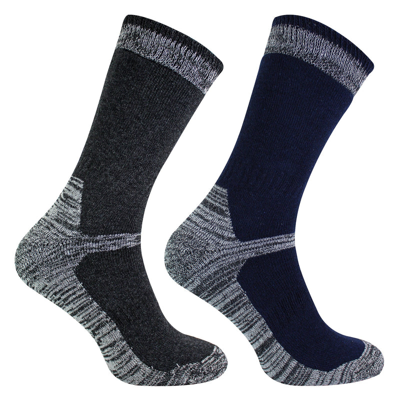 4 Pack Mens Cotton Reinforced Industrial Outdoor Work Socks