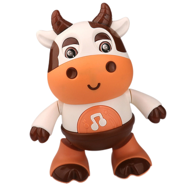 Dancing Cow Music & Light Swing Dance Robot Electric Fun Interactive Toy for Kids