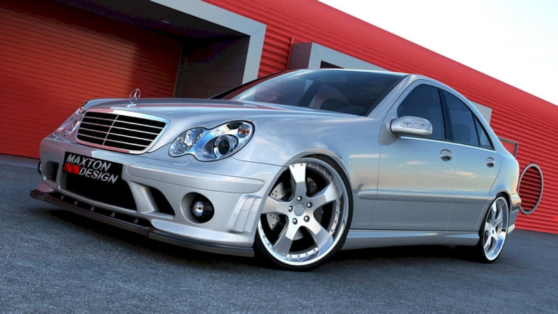 Maxton Design - Front Splitter (For ME-C-203-AMG204-F1 Bumper)