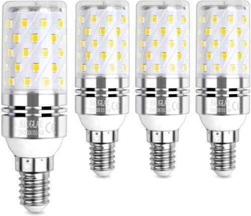 E14 LED Corn Bulb 12W Energy Efficient Solution Lasting up to 25,000 Hours 2 Pk