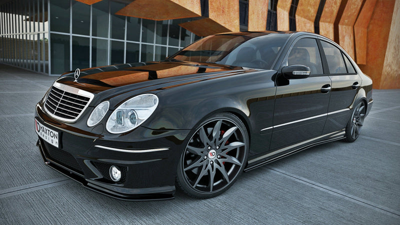 Maxton Design - SIDE SKIRTS DIFFUSERS MERCEDES E-CLASS W211 AMG