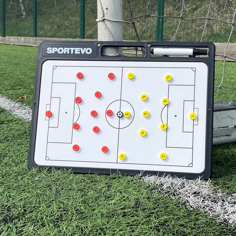 Football Tactics Board Dry Wipe Double Sided [40x30cm]
