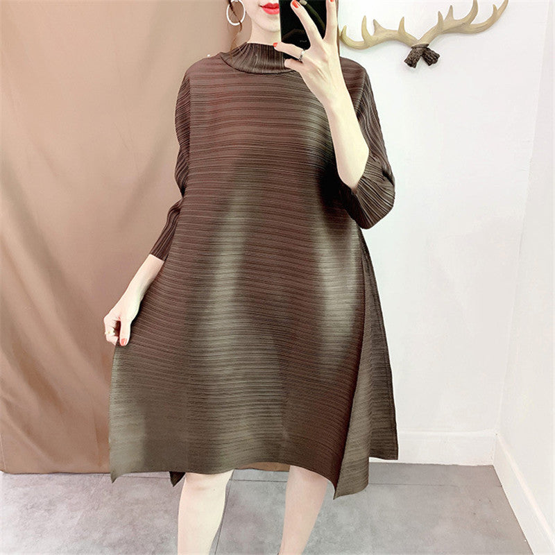 Mid-length a-line dress