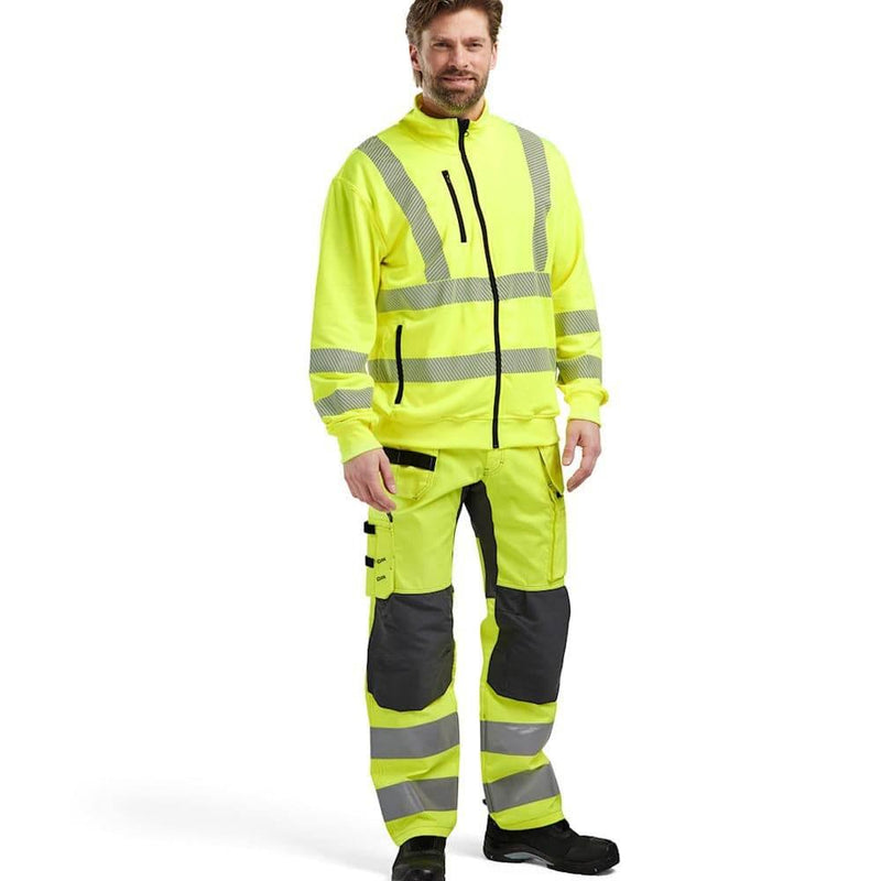 Blaklader 3563 Hi-Vis Full-zip Sweatshirt