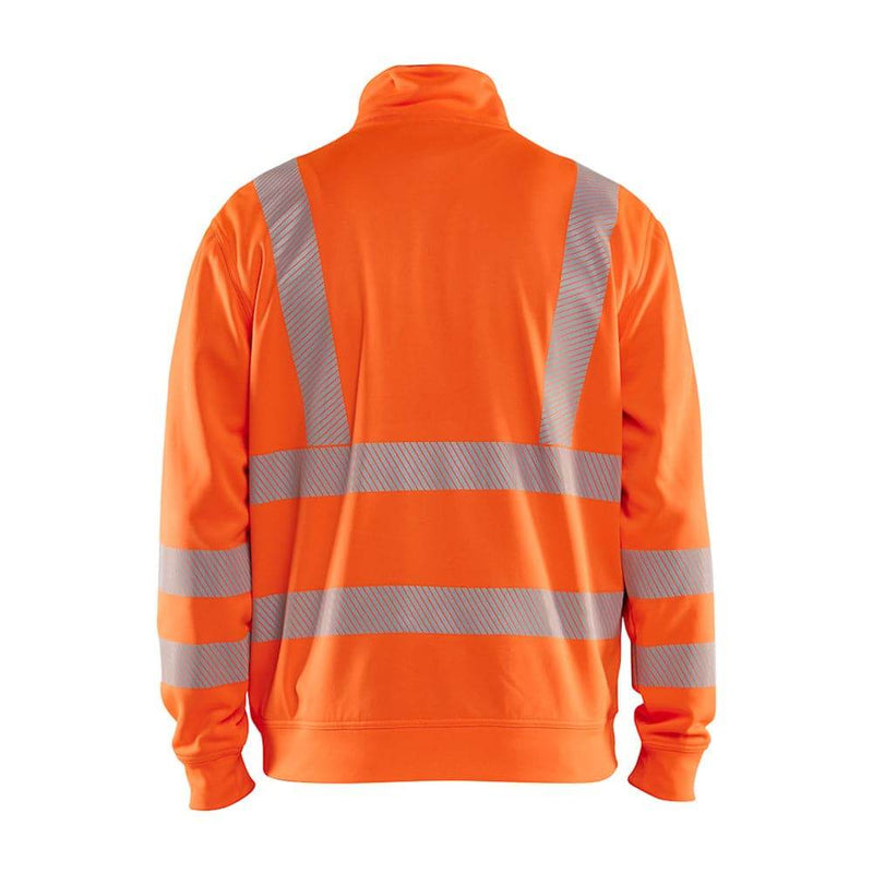 Blaklader 3564 Hi-Vis Half-Zip Sweatshirt