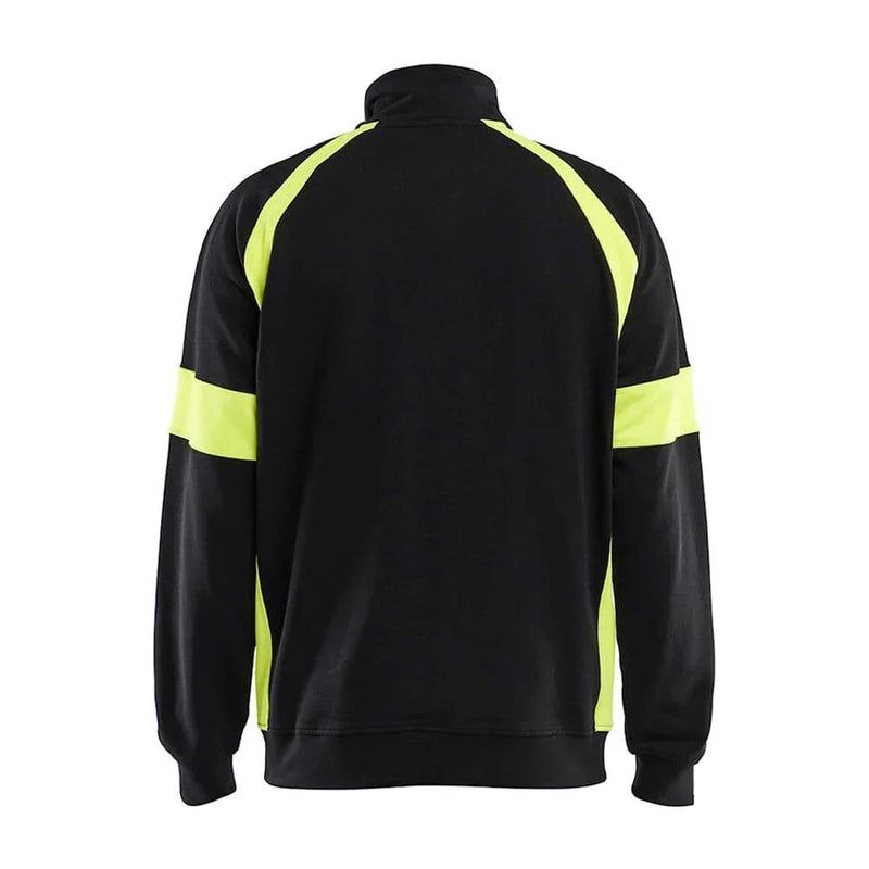 Blaklader 3567 Full Zip Hi-vis Sweatshirt