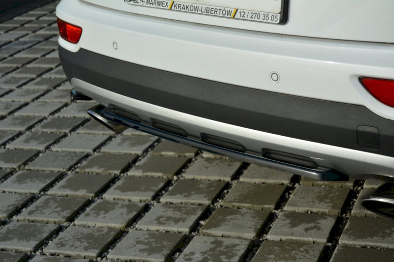 Maxton Design - CENTRAL REAR SPLITTER KIA SPORTAGE MK4 GT LINE (2015-19)