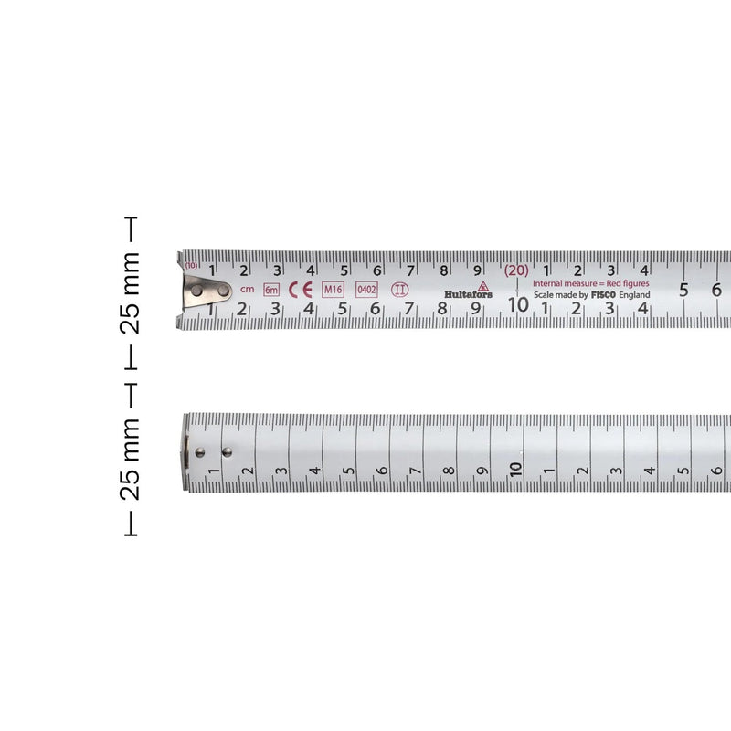 Hultafors Talmeter Marking Measure Tape — 3m & 6m