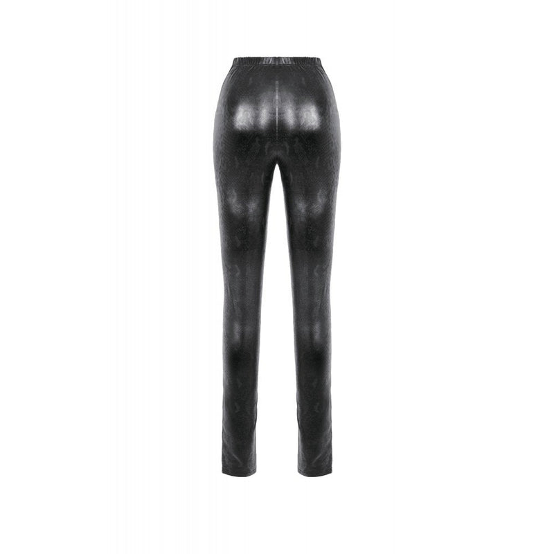 Dark in Love Serpentine Mesh Panel Leggings