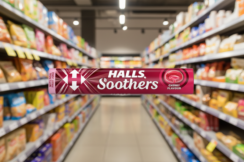 20 x Halls Soothers Cherry Flavour 45G