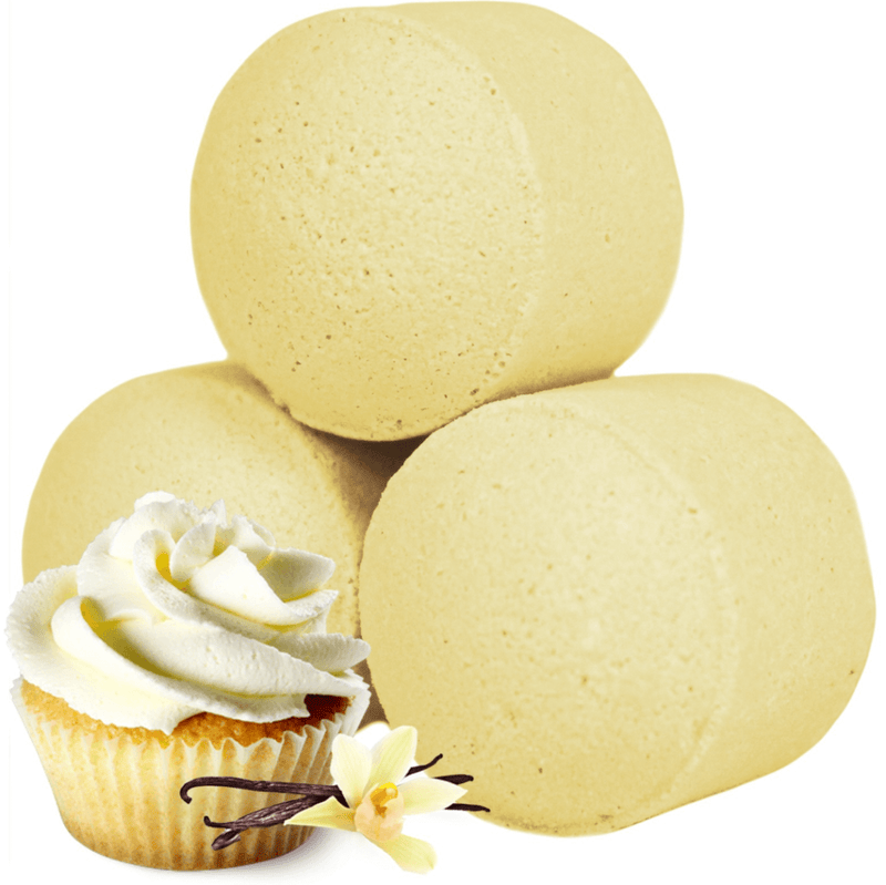 Vanilla Cup Cake Chill Pill Bath Bomb