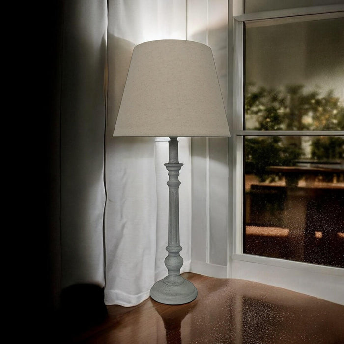 54CM LAMP AND SHADE