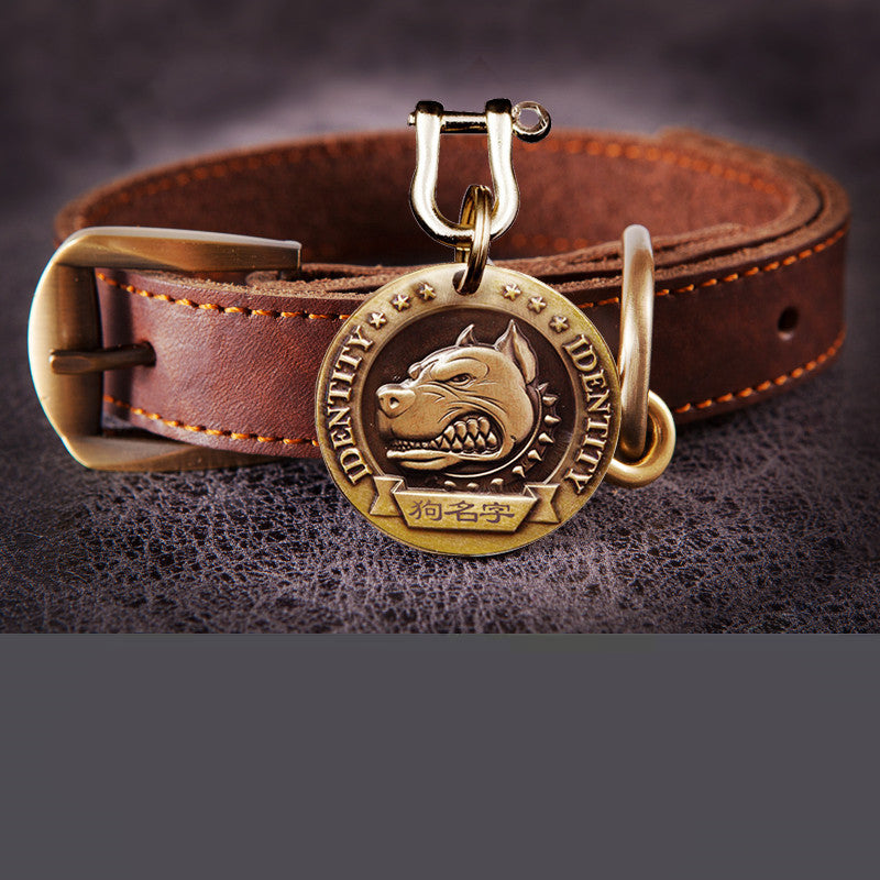 Customized Dog Collar Anti-lost Dog Tag Identity Tag