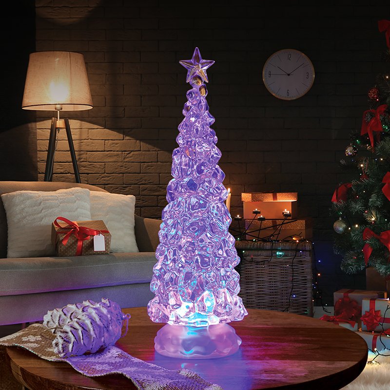Colour Changing LED Christmas Tree Decoration