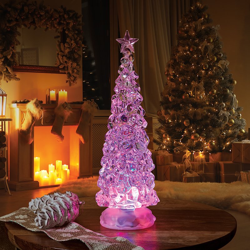 Colour Changing LED Christmas Tree Decoration