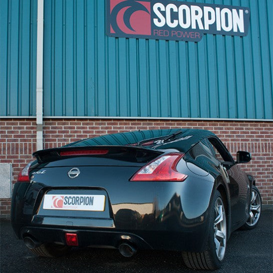 Scorpion Exhausts - Nissan 370Z  Non GPF Model Only Half system (Y-piece back) Multiple Options)