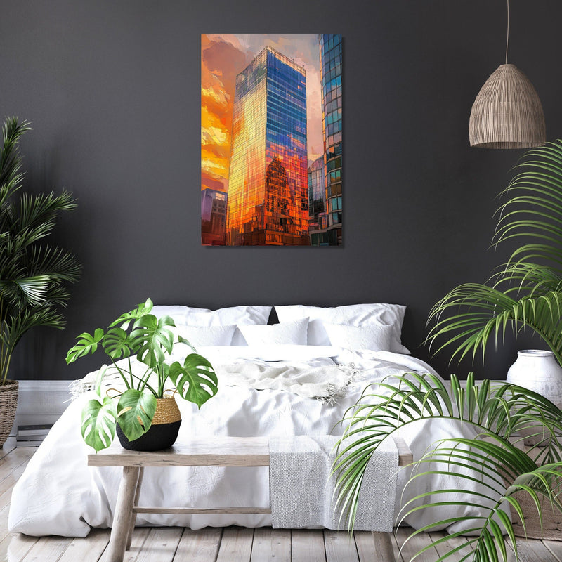 Canary Wharf Tower Canvas