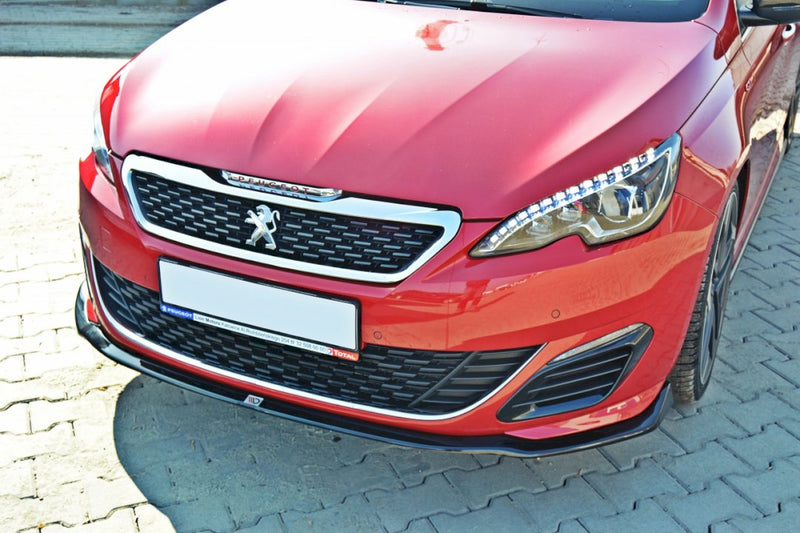 Maxton Design - FRONT SPLITTER V.1 PEUGEOT 308 II GTI