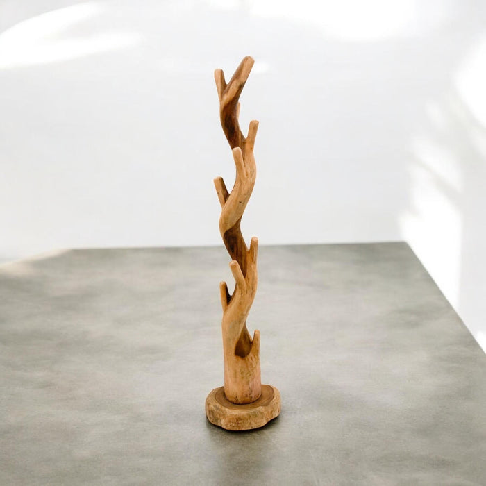 190CM SINGLE TREE TRUNK COAT RACK