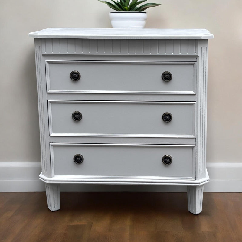 68CM 3 DRAWER CHEST OF DRAWERS