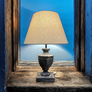 37CM TRADITIONAL LAMP AND SHADE - InStock