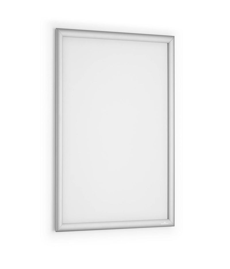 Durable Outdoor Snap Frame Weatherproof Poster Holder Notice Board | A2 Silver