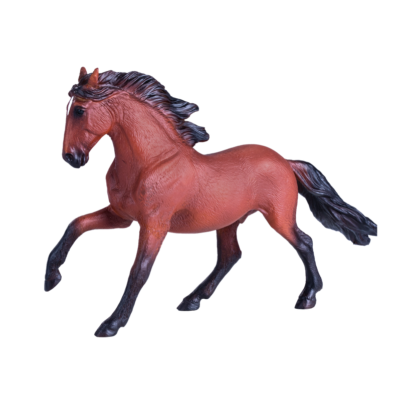 Lusitano Bay Horse Toy Realistic Equestrian Model