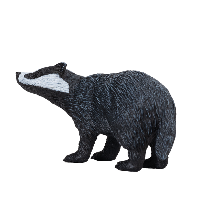Badger Toy Realistic Woodland Animal Figurine