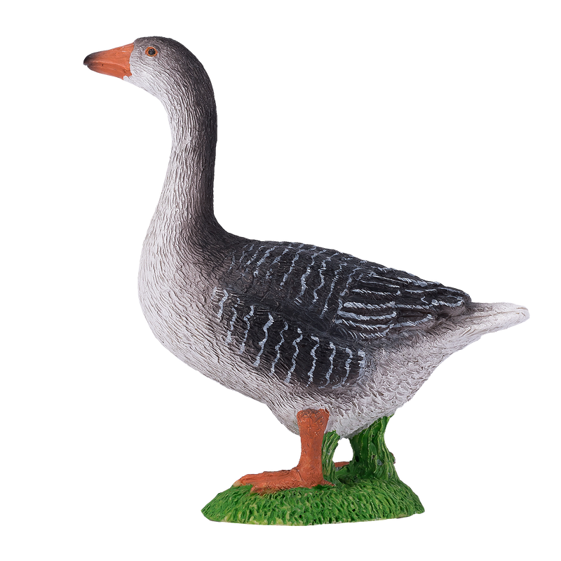 Goose Toy Realistic Farmyard Bird Figurine