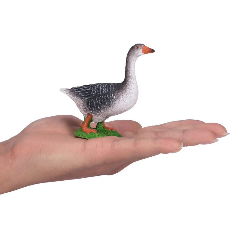 Goose Toy Realistic Farmyard Bird Figurine