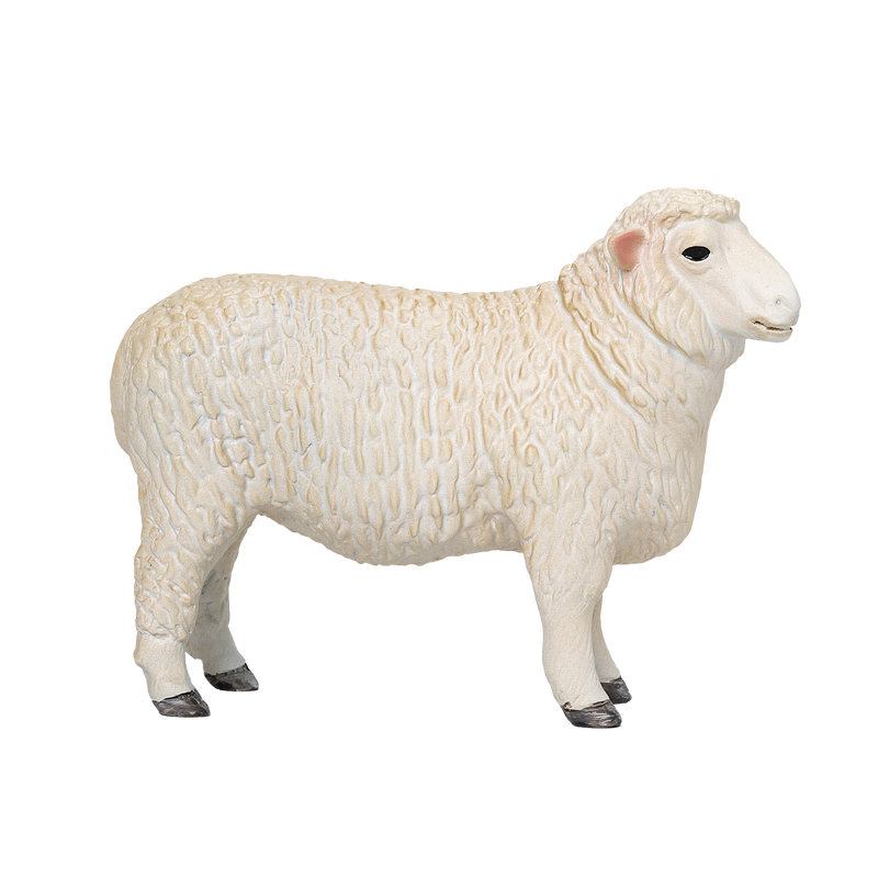 Romney Sheep Ram Toy Realistic Farm Animal Figurine