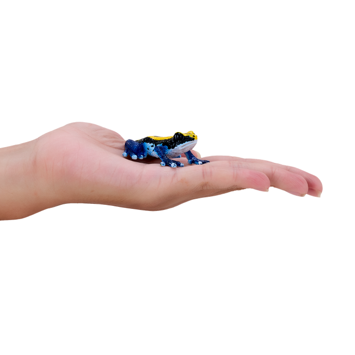 Poison Dart Frog Blue Toy Realistic Rainforest Amphibian