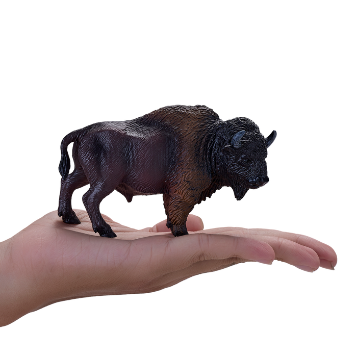 American Bison Buffalo Toy Realistic Wildlife Figurine