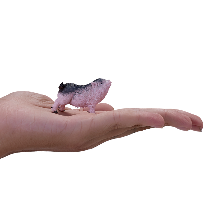 Pot-Bellied Piglet Toy Realistic Farm Animal Model