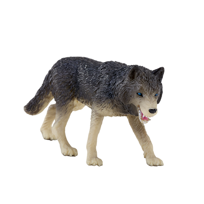 Timber Wolf Toy Realistic Wildlife Animal Figurine