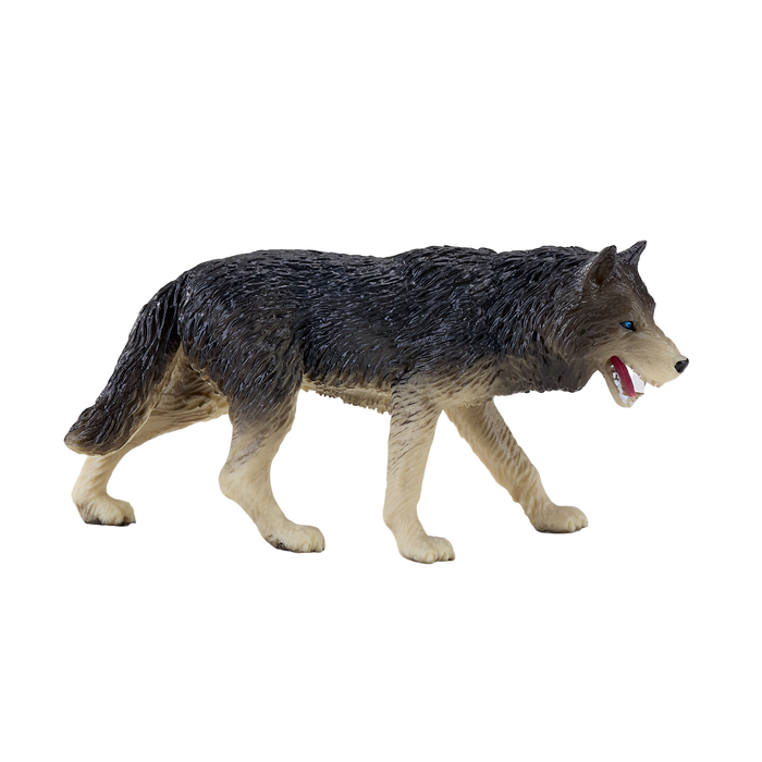 Timber Wolf Toy Realistic Wildlife Animal Figurine